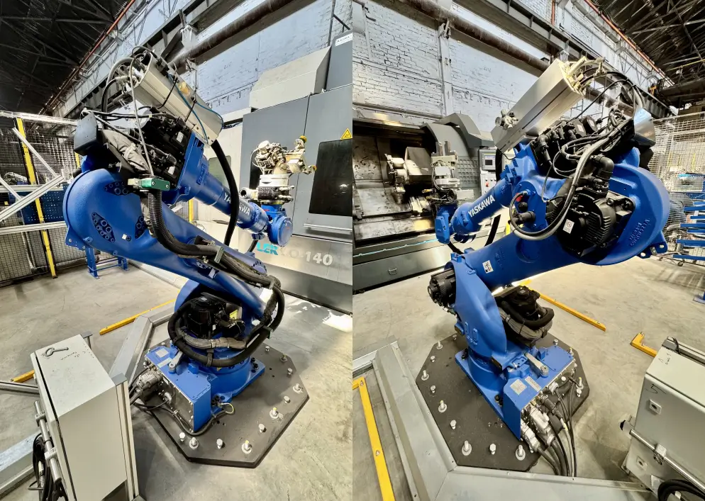 Przemysłowy robot ramieniowy